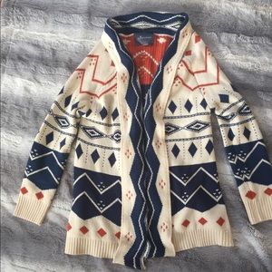 Chunky Printed Sweater